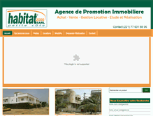 Tablet Screenshot of agencehabitat2000.com